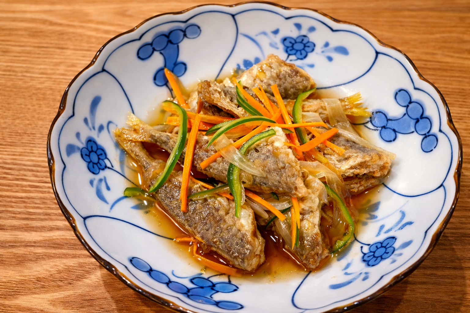 漬けるだけ！豆アジの南蛮漬け（2〜3人分）