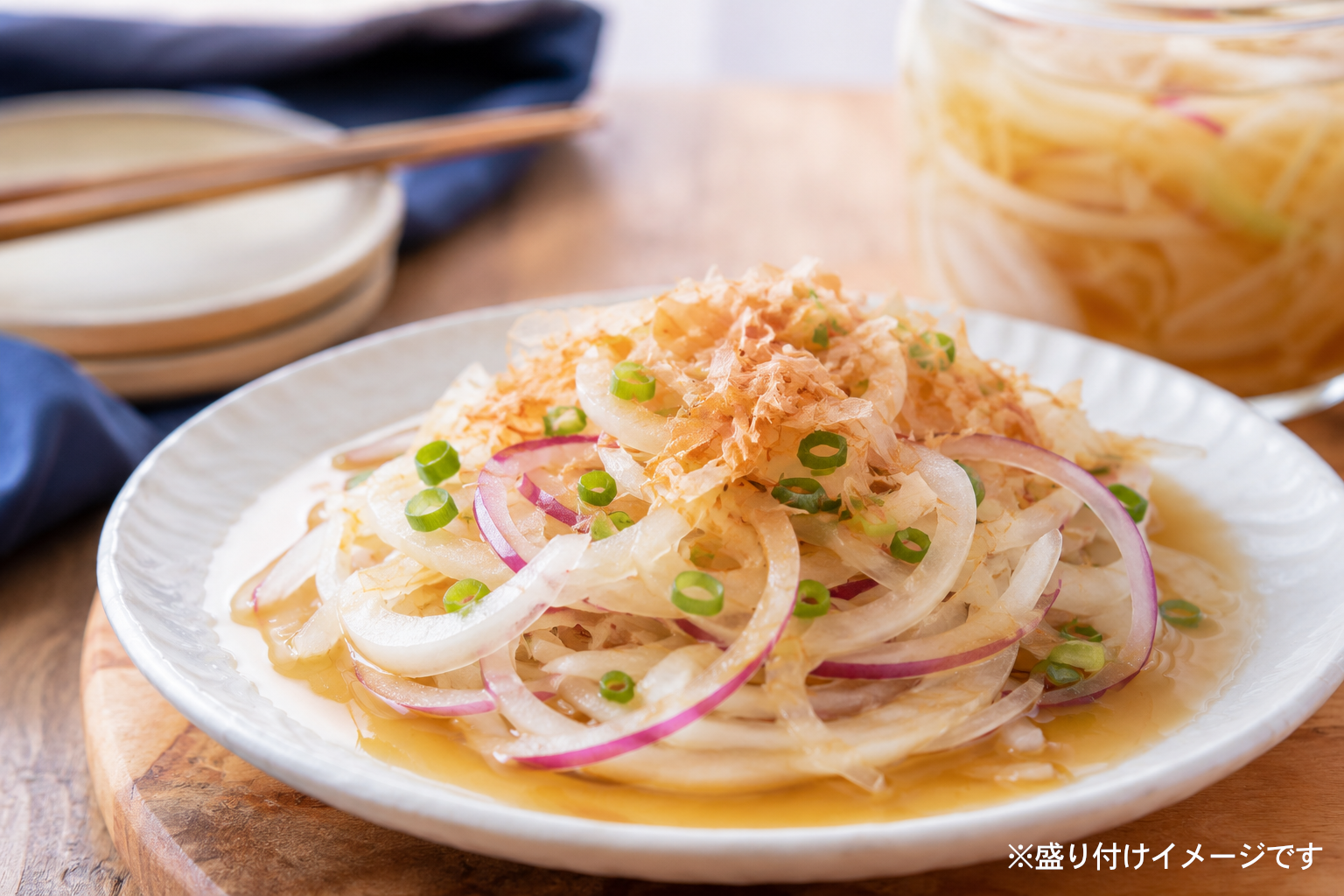 玉ねぎスライスのだし恵美酢漬け